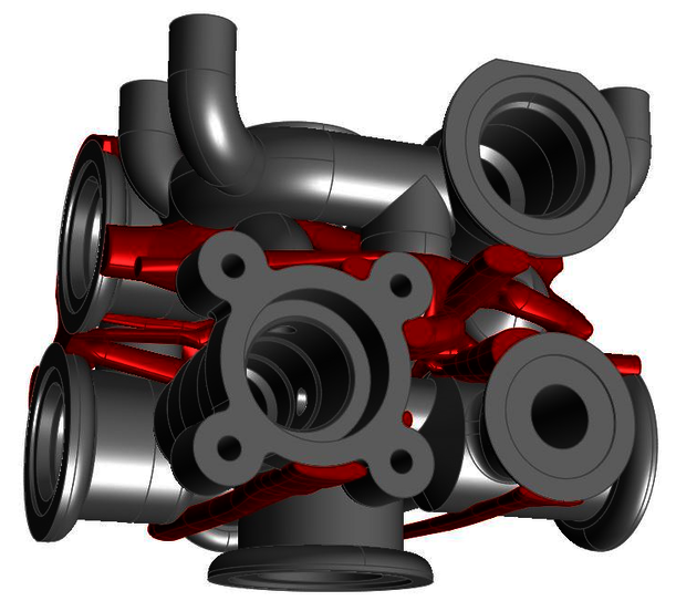 Optimised Design of Hydraulic Block © IK4-Lortek Optimised Design of Hydraulic Block © IK4-Lortek